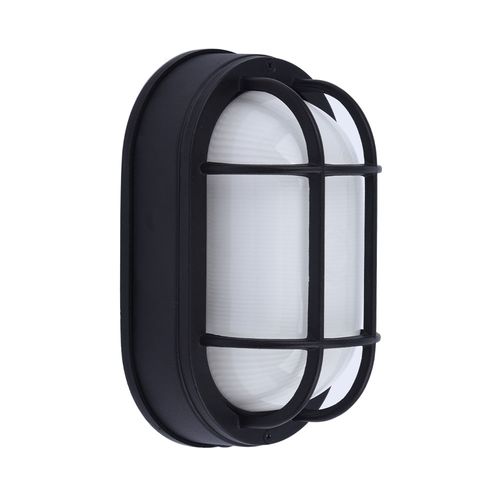 Residential LED 6.2-Watt Outdoor Bulkhead Wall Light Wet Rated 6 Color Selectable Non-Dimmable