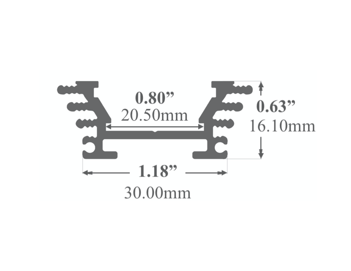 Angle Adjustable LED Channel 703ASL