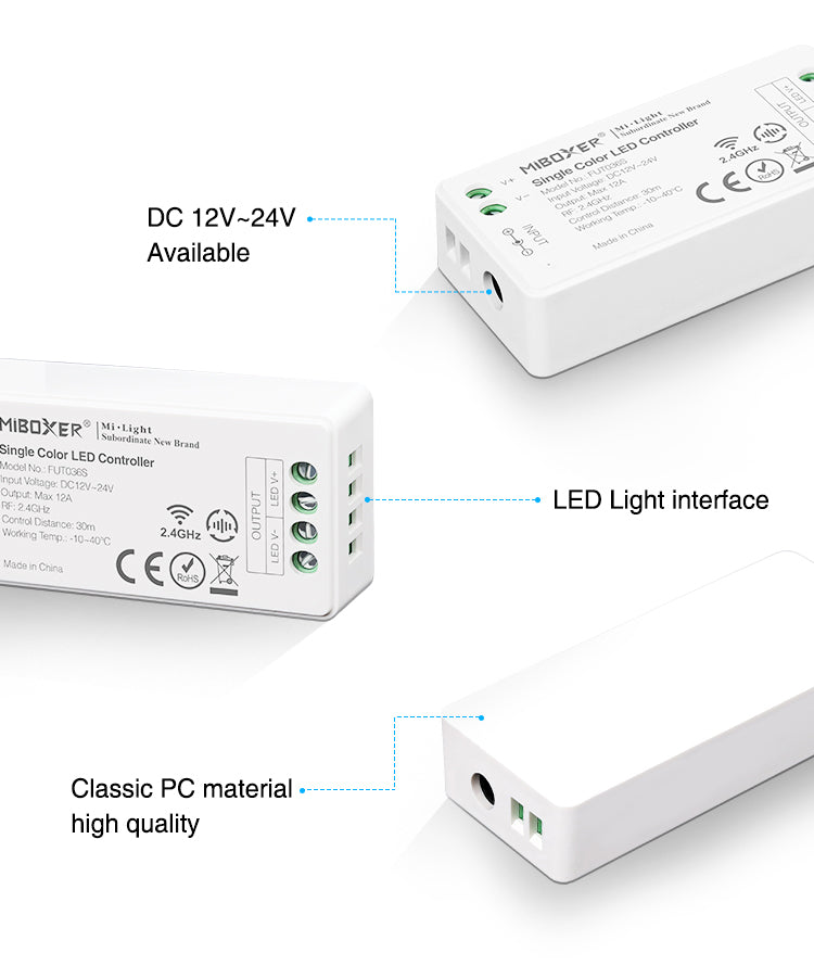 Mi Light 4 Zone Dimmer Receiver