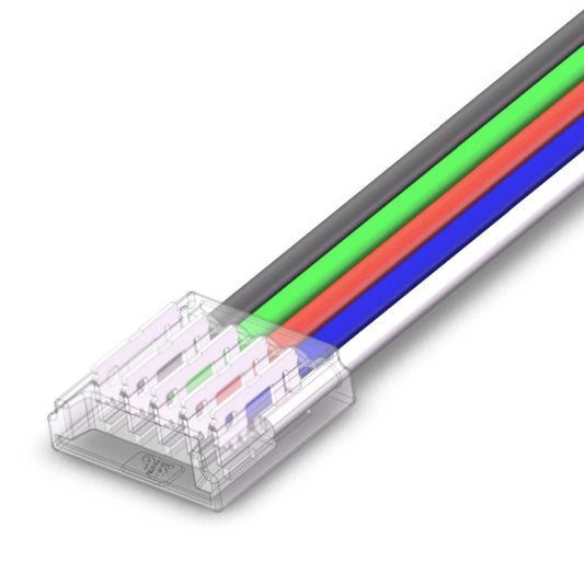 RGBW 12mm Mini Solderless Strip Power Input