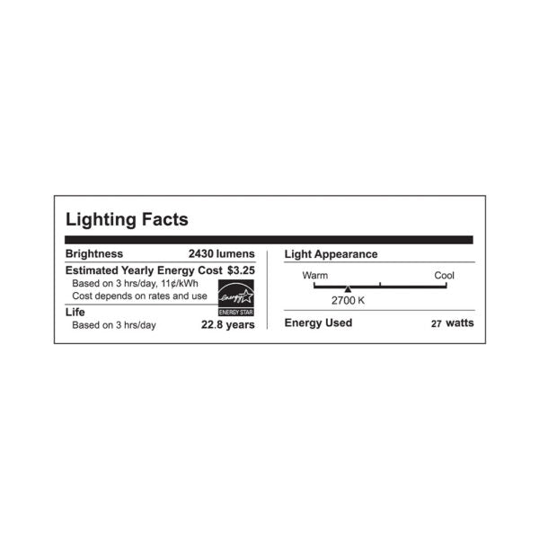 LED Vanity Light 2700K - Euri