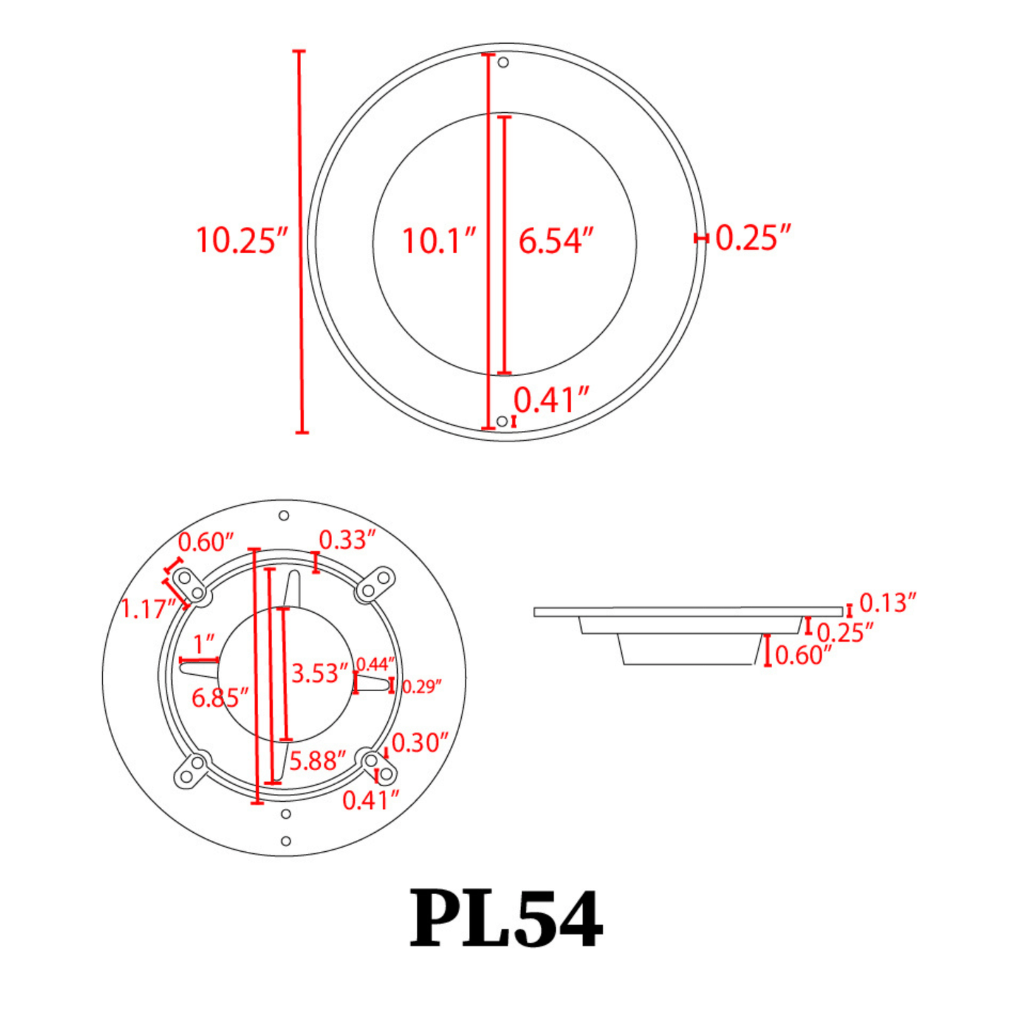 Pool Light RGB 2 Wire - PL54RGB