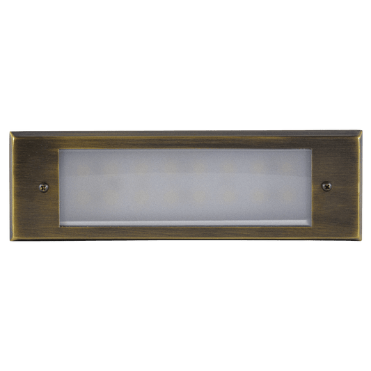 Integrated Brass Step Light -STB10