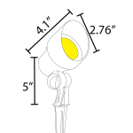 Integrated Aluminum Spot Light - CD45