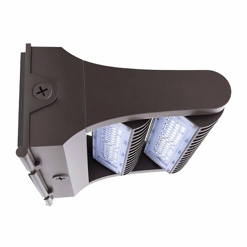 LED Rotatable Wall Pack, 60W, 3000K/4000K/5000K - LW360-60W-MCT-G2