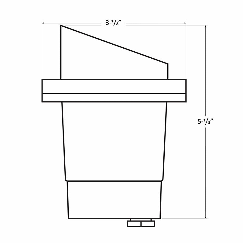 Well Lights with LED Lamps - WL-181-BK