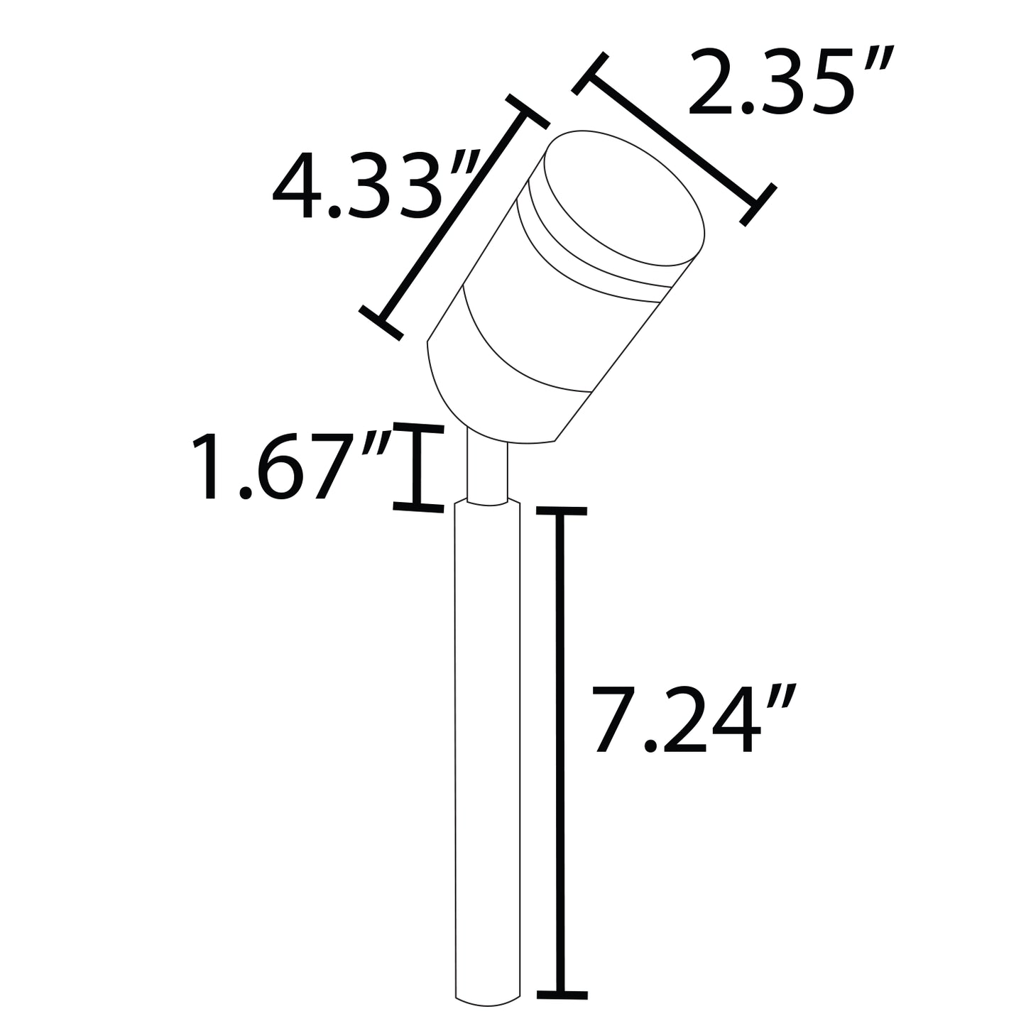 Stainless Steel Spot Light - SPS03