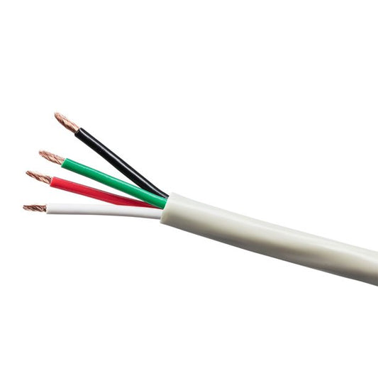 RGB Wire  22 AWG White Insulated