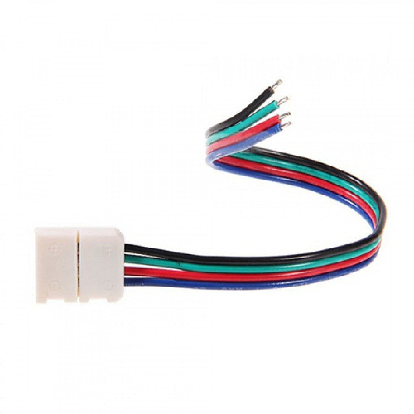 SMD5050 RGB Solderless Strip Power Input Connector