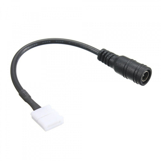 DC BARREL CONNECTOR TO 8 MM LED STRIPS