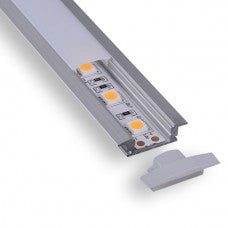 1'' Low Profile LED Aluminum Channel W/ Trim