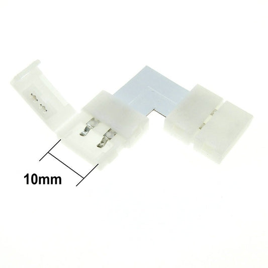 L Connector for single color strip