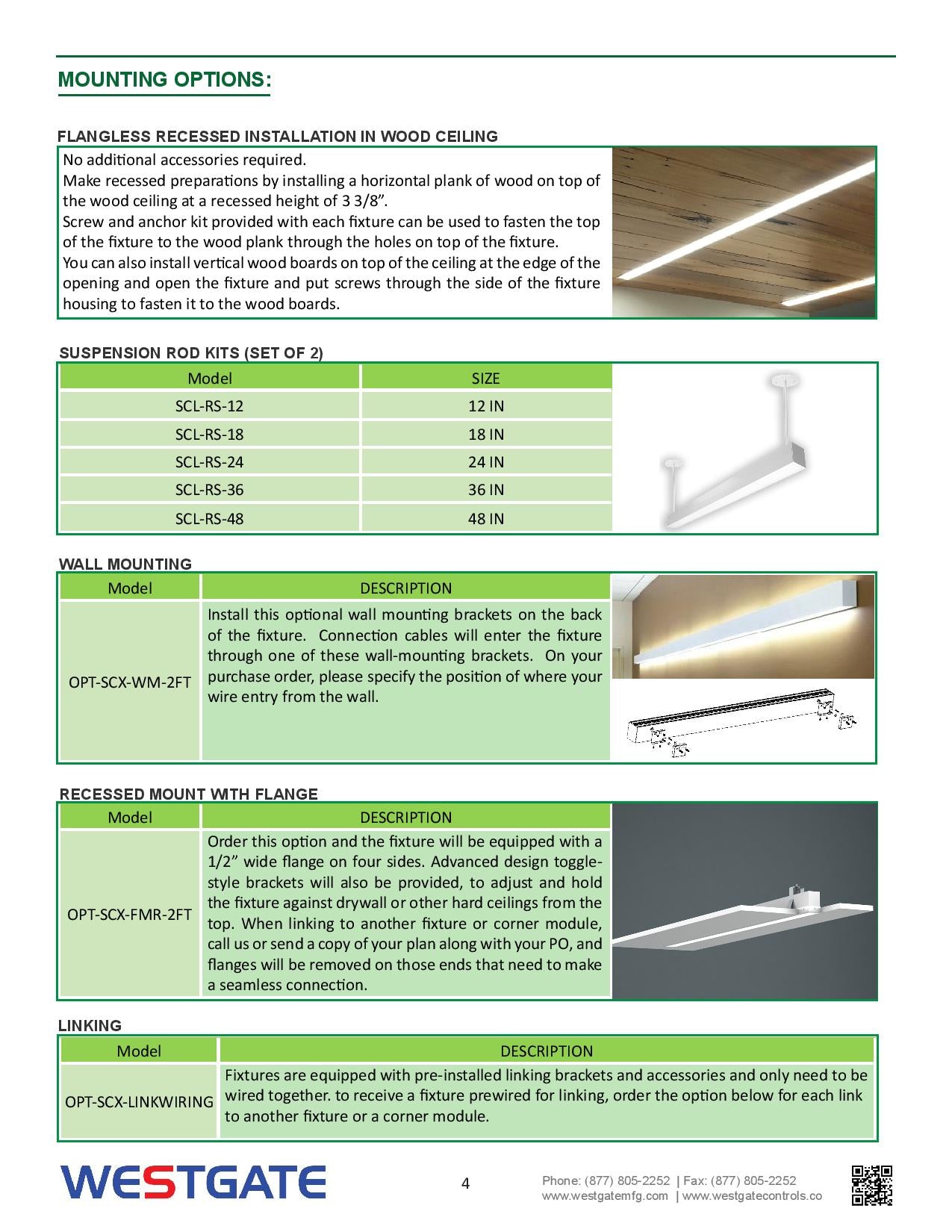 LED 2" Superior Architectural Seamless Linear Lights