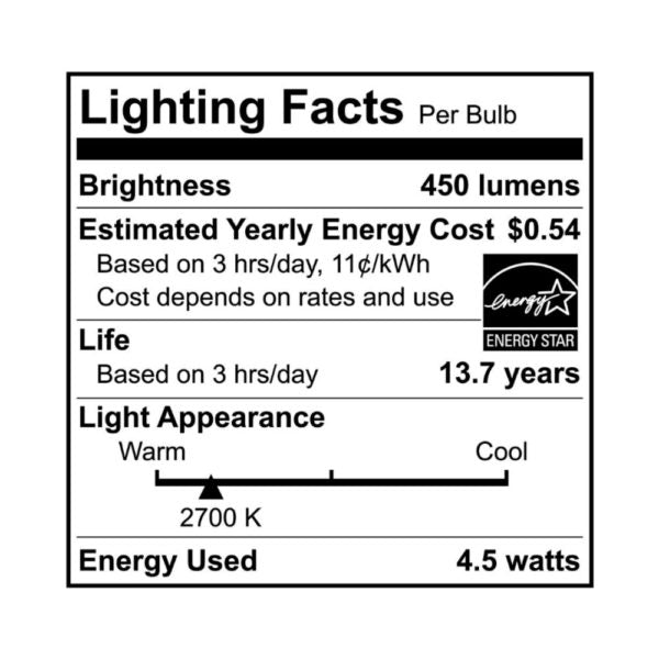 LED Filament Bulb - VA15-3020e-4